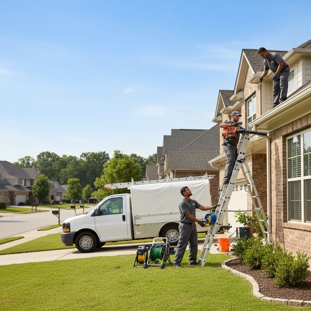 Home Gutter Service in Hineston, LA near me